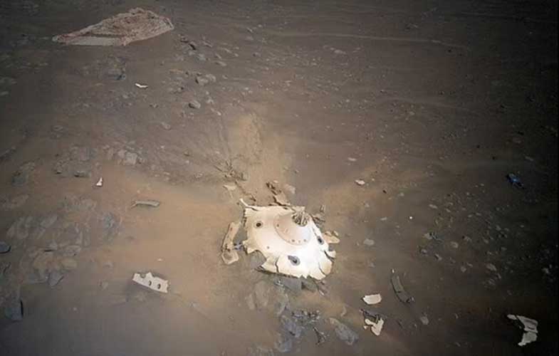 انسان‌ها بیش از ۶ هزار کیلوگرم زباله روی مریخ باقی گذاشته‌اند!