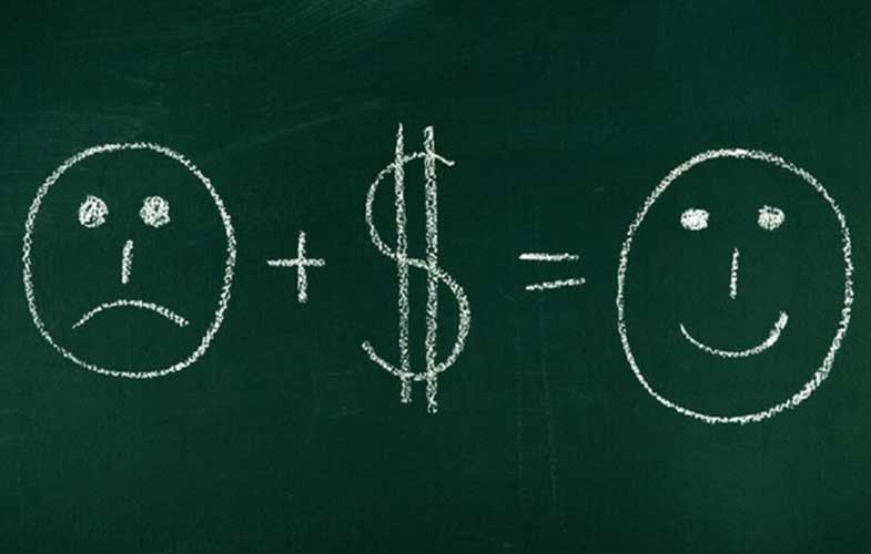 پول واقعا می‌تواند خوشبختی به همراه بیاورد