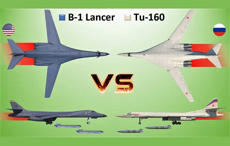 مقایسه دو بمب افکن مطرح آمریکا و روسیه(+فیلم و عکس)