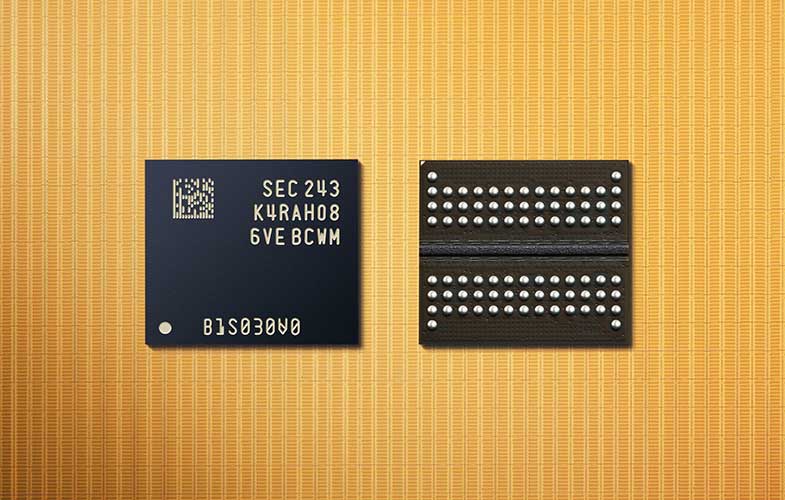 سامسونگ نخستین حافظه‌های رم 12 نانومتری DDR5 DRAM را توسعه می‌دهد