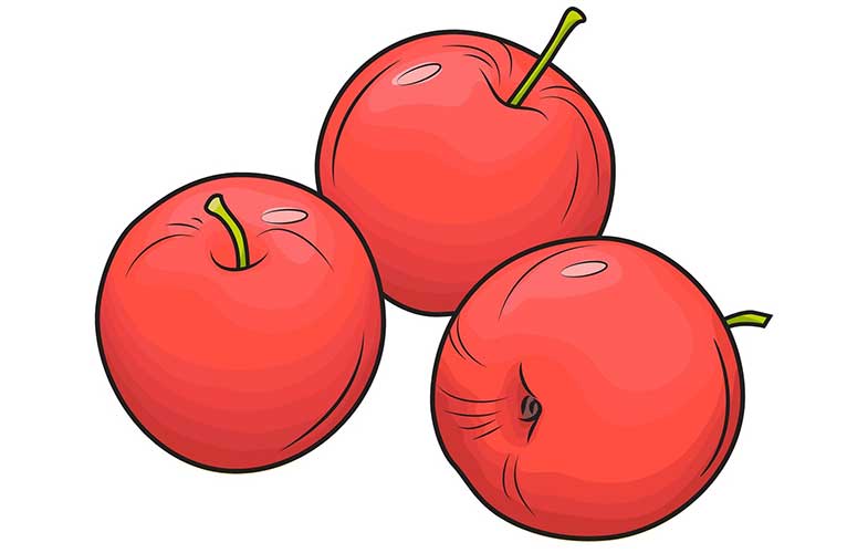 سه سیب پنهان را پیدا کنید(عکس)