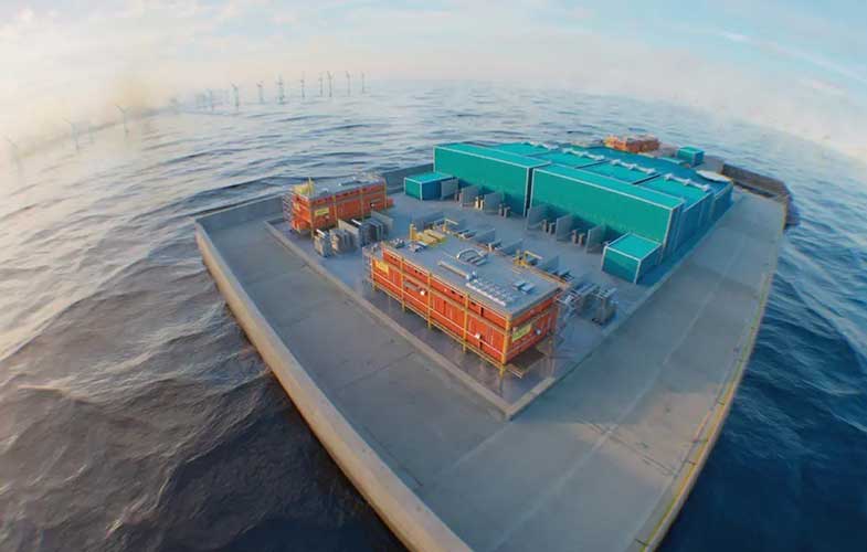 نخستین جزیره مصنوعی انرژی جهان در منطقه پرنسس الیزابت(+فیلم)
