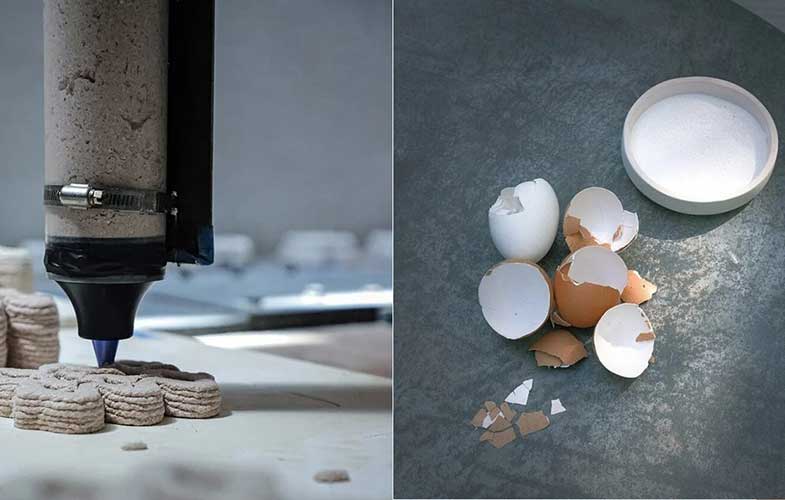یک کاربرد جالب و فناورانه برای پوسته تخم مرغ (+فیلم و عکس)