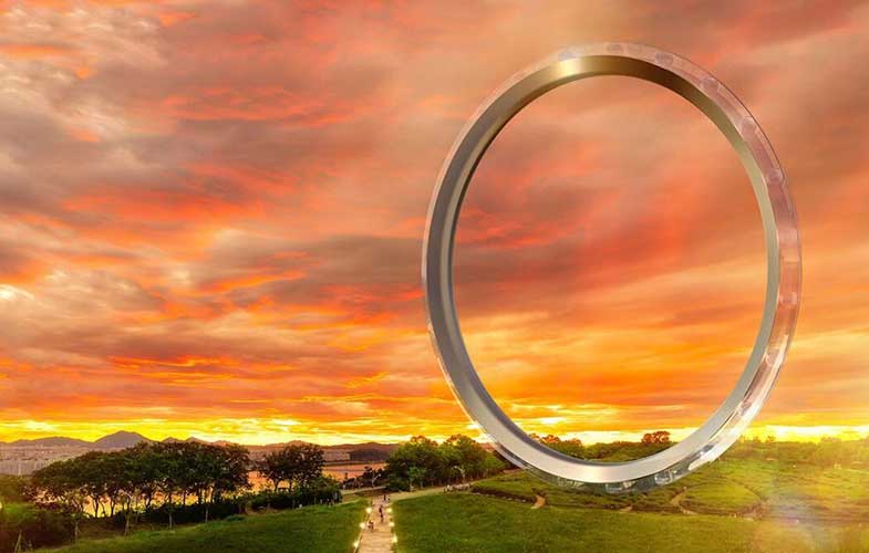 حلقه سئول؛ بزرگ‌ترین چرخ و فلک بدون پره جهان(+عکس)
