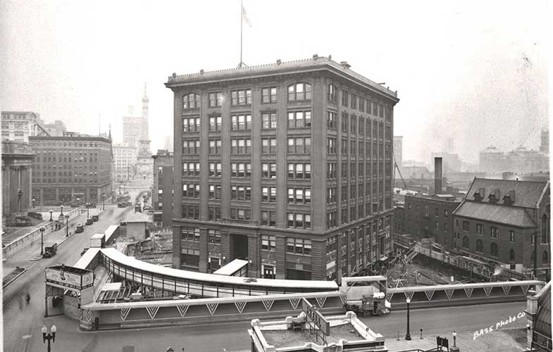 جابجایی ساختمان ایندیانا بل 11000 تنی در سال 1930 (+فیلم و عکس)