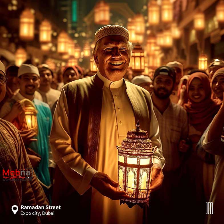جشن رمضان دبی با حضور رونالدو، راک و... (عکس)