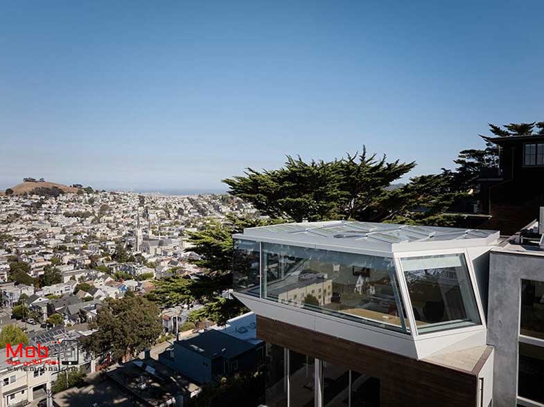 این دفتر خانگی که بر فراز سان فرانسیسکو معلق است! (+عکس)