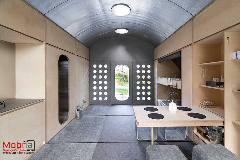 طراحی خانه ای لوکس برای آوارگان با عمر 20 سال (+عکس)