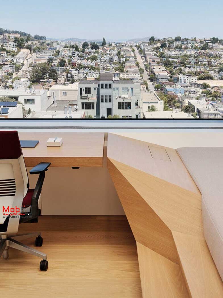 این دفتر خانگی که بر فراز سان فرانسیسکو معلق است! (+عکس)