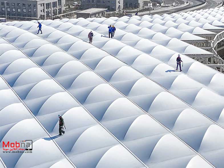 سقف بالدار محل میزبانی بازی‌ های آسیایی شاوشینگ (+عکس)
