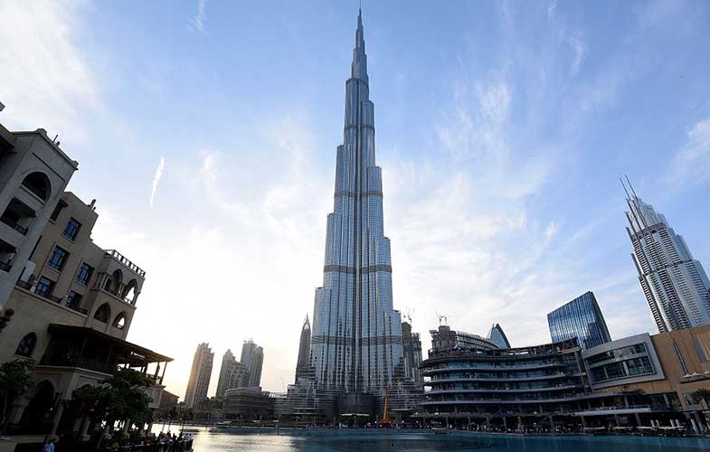 منظره ای خاص از طبقه 121 برج خلیفه (عکس)