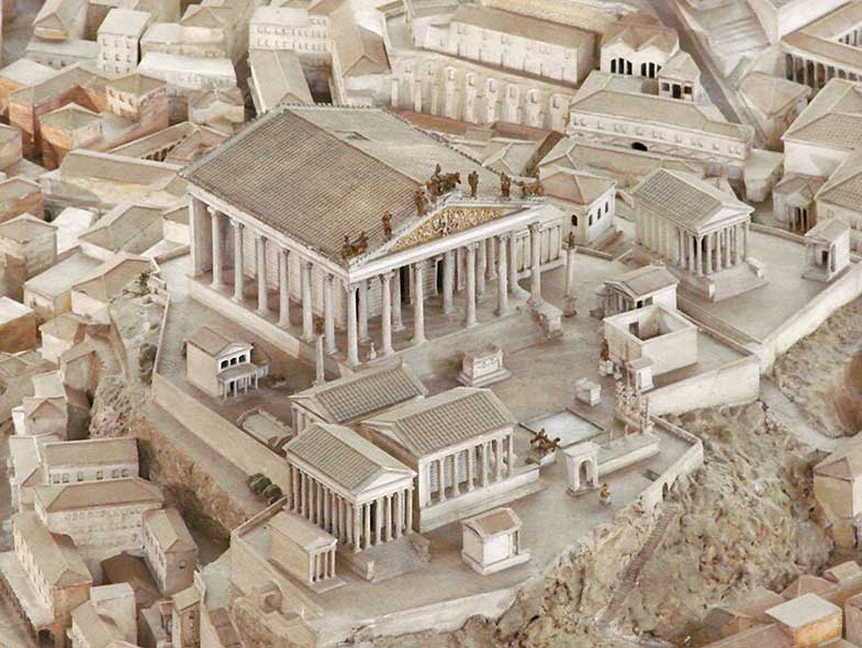 مدل بی نظیر رم باستان که 35 سال برای آن زمان گذاشته شده است!
