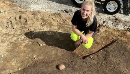 کشف «ماهی‌تابه» در مقبرۀ یک جنگجوی وایکینگ