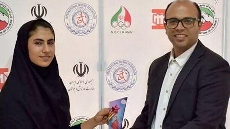 دختر ایرانی بهترین ووشو کار نوظهور سال 2023 معرفی شد