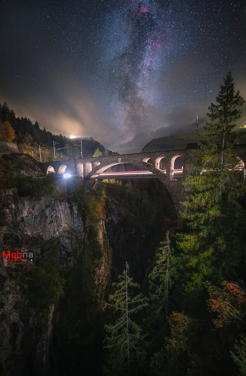 روز و شب به این زیبایی از سوئیس!