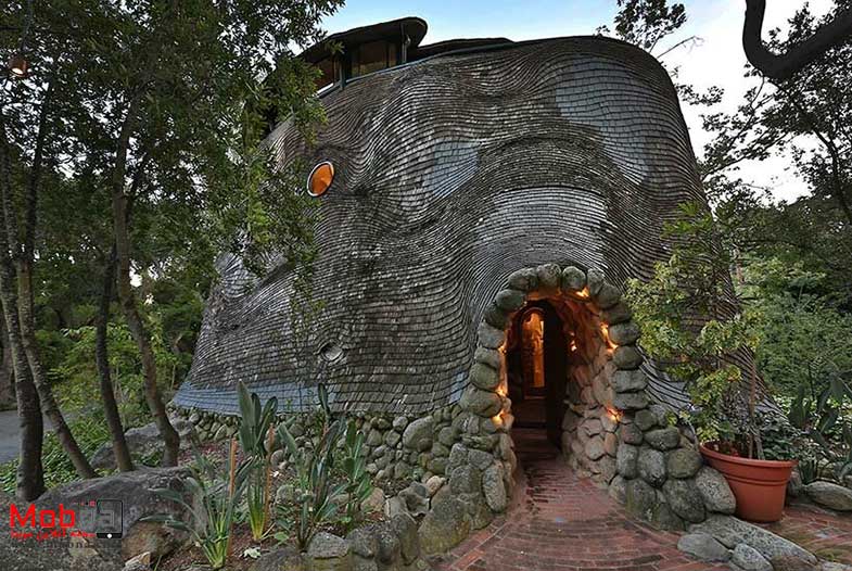 خانه نهنگ ؛ معماری خاص و حتی عجیب در جنوب کالیفرنیا (+عکس)