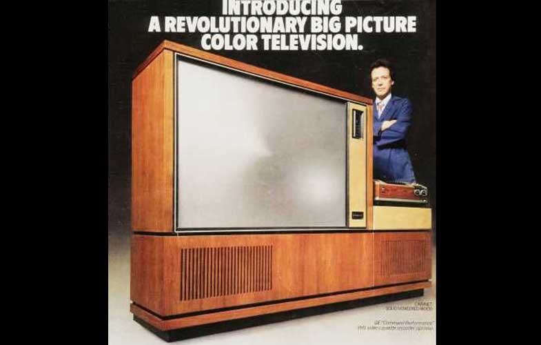 پیشرفته ترین تلویزیون سال 1978 از جنرال الکتریک (عکس)