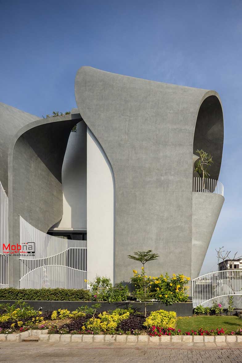 خانه روبان؛ 344 متر معماری مفید در پنجاب (+عکس)