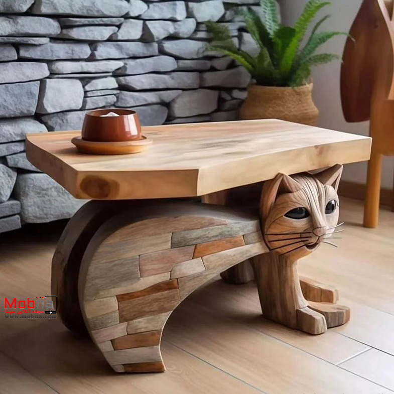 میز برای طرفداران گربه ! (عکس)