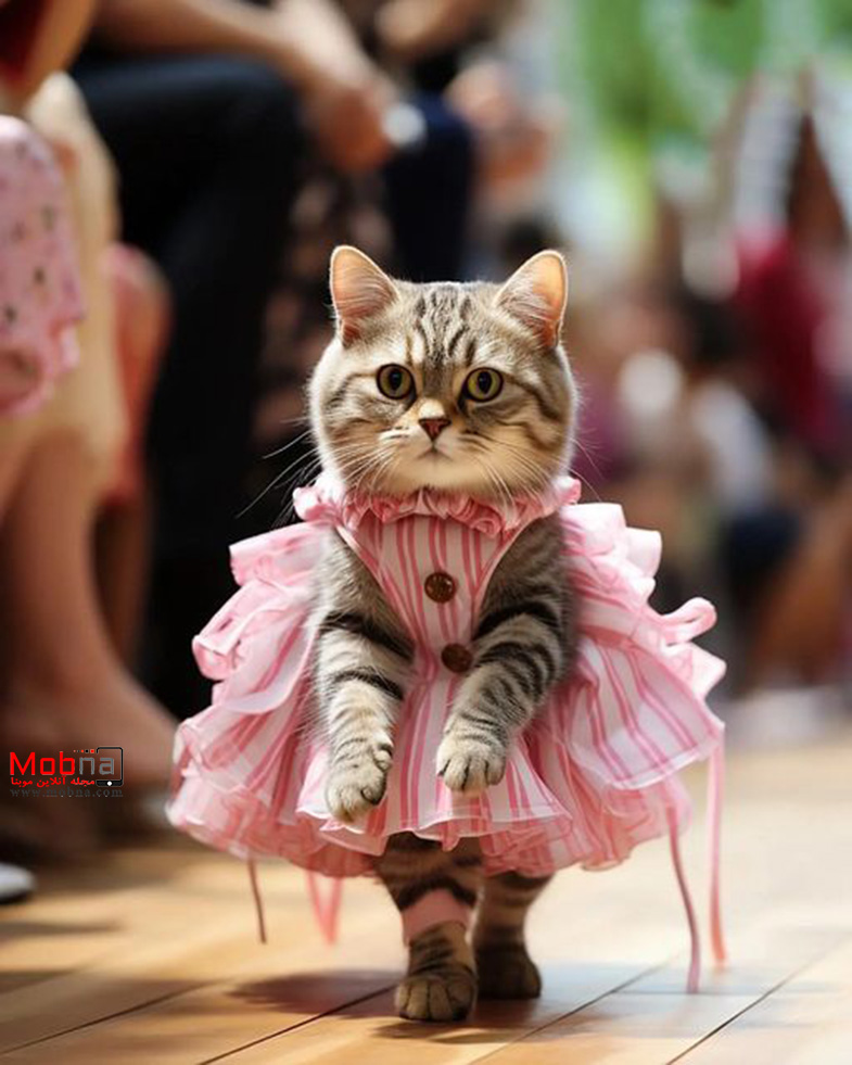 مدلینگ گربه ای! (عکس)