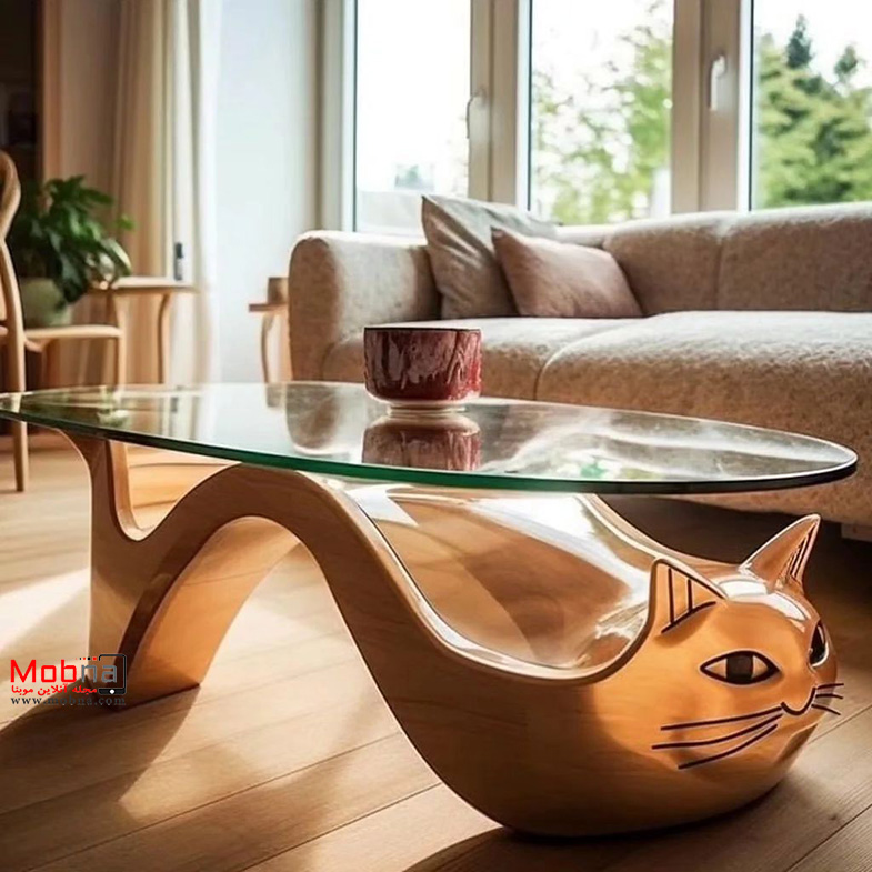میز برای طرفداران گربه ! (عکس)
