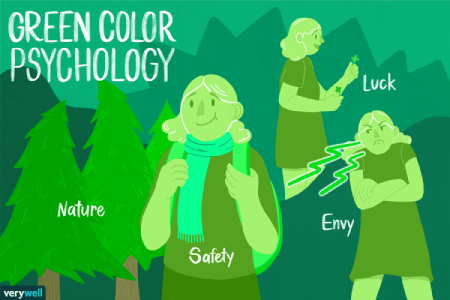 روانشناسی رنگ سبز: چگونه رنگ سبز می‌تواند به شما کمک کند؟