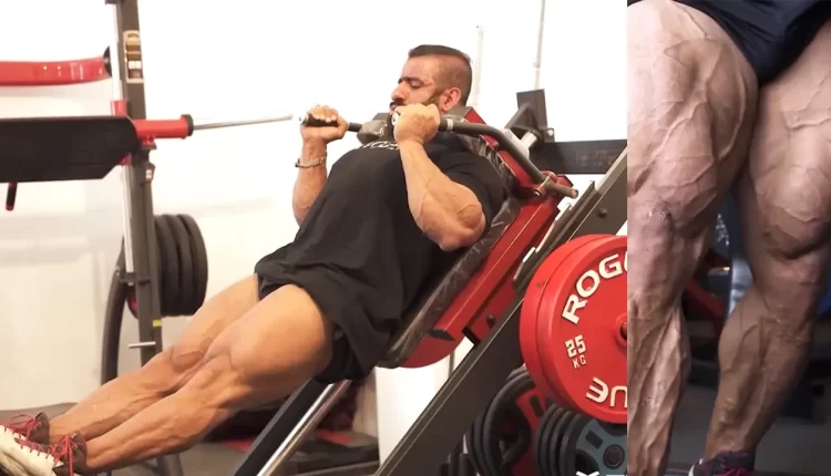 هادی چوپان و تمرین خارق‌العاده عضلات پا تحت پروتکل FST-7 ؛ برنامه ویژه هنی رامبد برای آماده سازی گرگ ایرانی + ویدئو