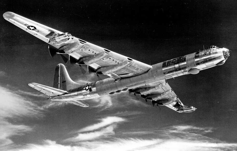 بمب افکن بی-36 ؛ بزرگترین هواپیمای جنگی ساخت آمریکا (+فیلم و عکس)
