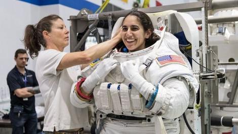 دوران نوجوانی یاسمین مقبلی فضانورد ایرانی - آمریکایی ناسا (عکس)