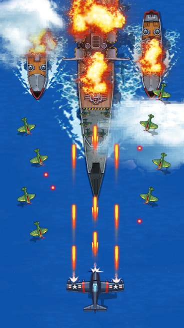 A 1945 Air Force؛ بازی ماجراجویی اکشن «نبرد هواپیما» اندروید