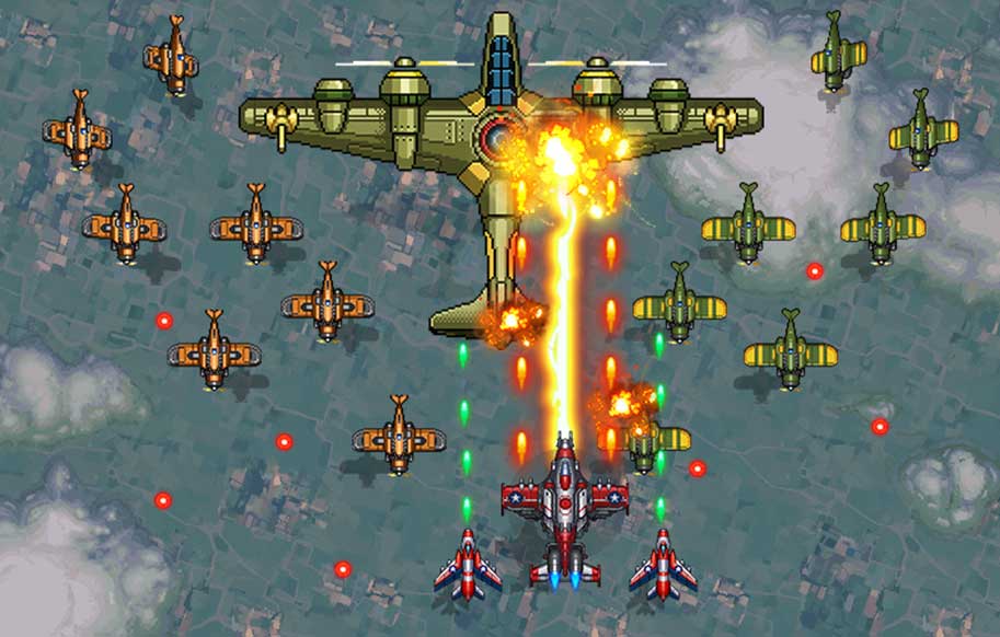 A 1945 Air Force؛ بازی ماجراجویی اکشن «نبرد هواپیما» اندروید