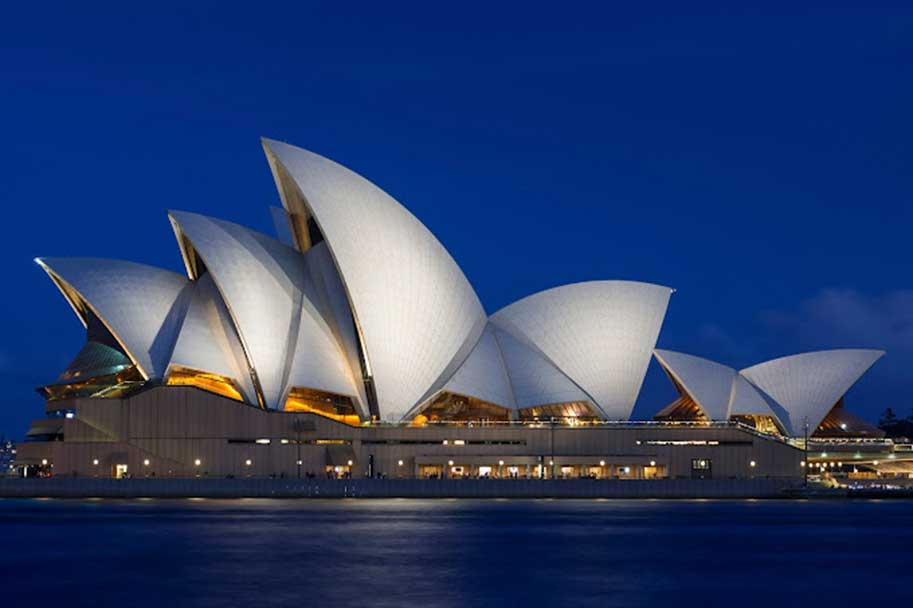 اپرای سیدنی در حال ساخت (عکس)