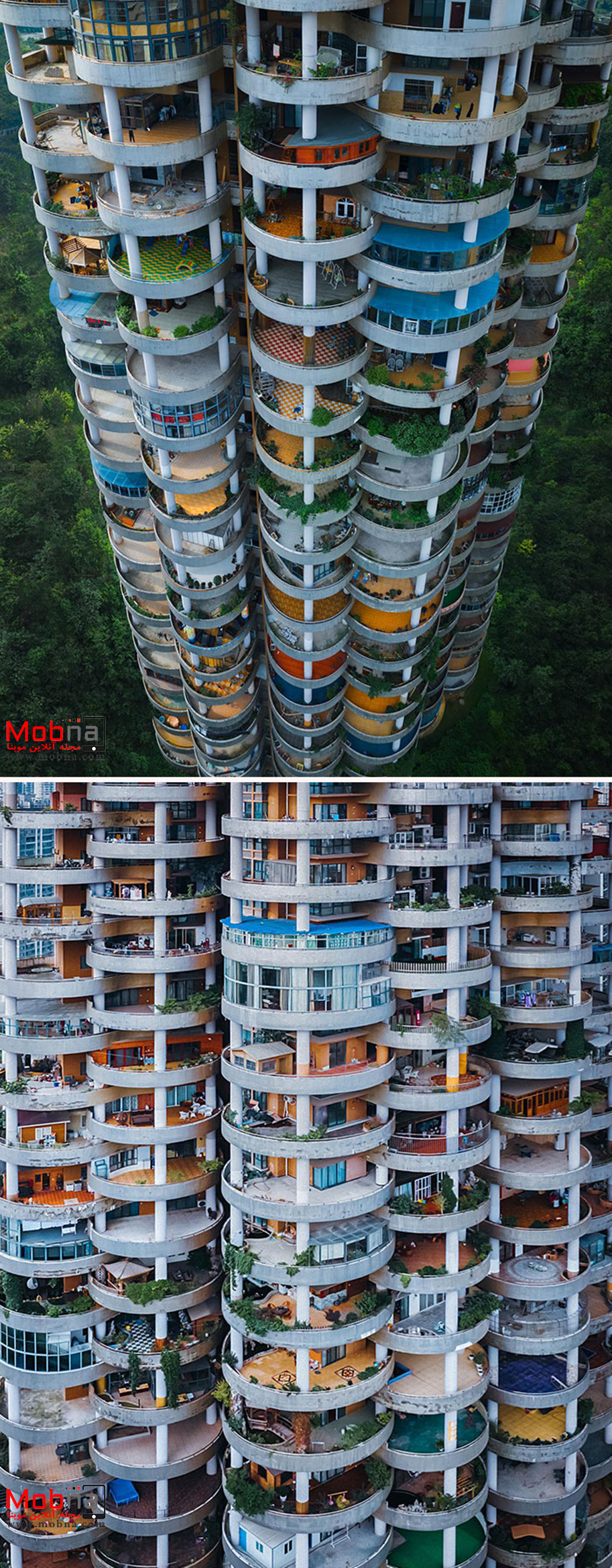 یک آپارتمان عجیب در گوئیانگ چین (عکس)