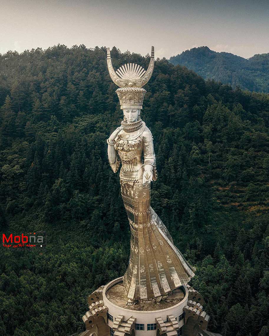 مجسمه 88 متری یانگ آشا (عکس)