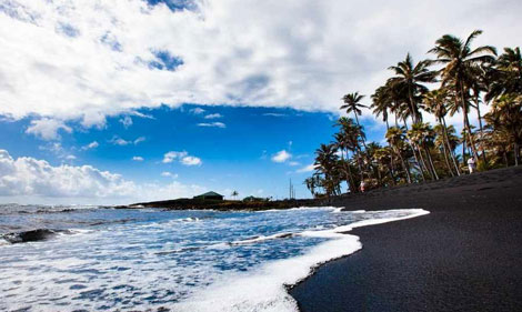 زیباترین سواحل سیاه رنگ در دنیا + تصاویر