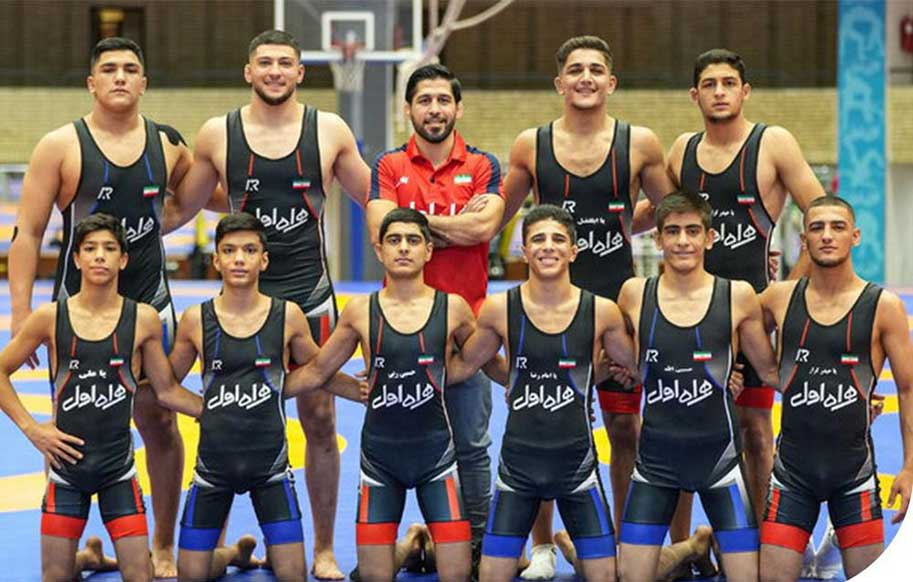 تیم ملی کشتی آزاد نوجوانان ایران با حمایت همراه اول قهرمان جهان شد