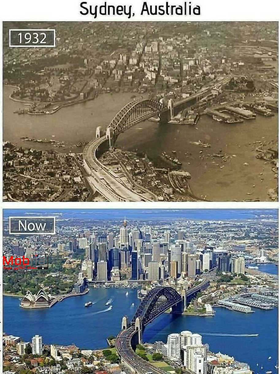سیدنی چگونه تغییر کرد اما زشت نشد! (عکس)