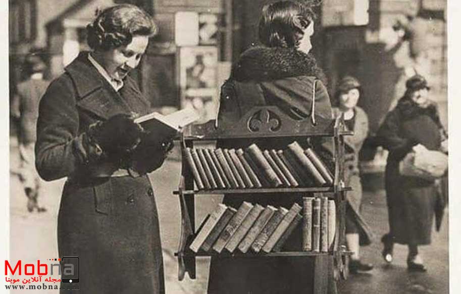 کتابخانه سیار در سال 1939 (عکس)