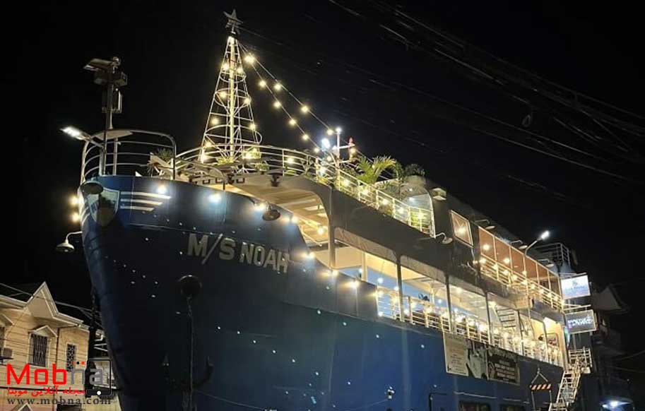 رستوران کره ای با طرح کشتی در فیلیپین (عکس)