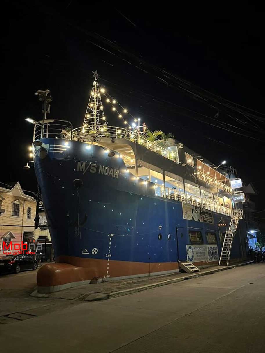 رستوران کره ای با طرح کشتی در فیلیپین (عکس)
