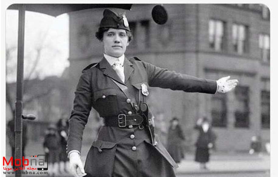 اولین زن پلیس ترافیک در آمریکا (عکس)