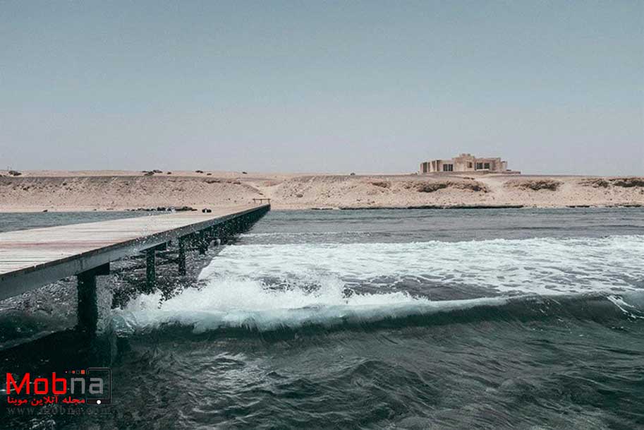 خانه ساحلی چشمگیر با فسیل های مرجانی ‌در مصر (+عکس)