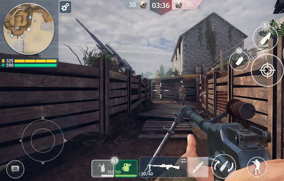 World War 2: Shooting Games ؛ بازی اکشن بسیار رقابتی «نبرد جنگ جهانی دوم» برای اندروید