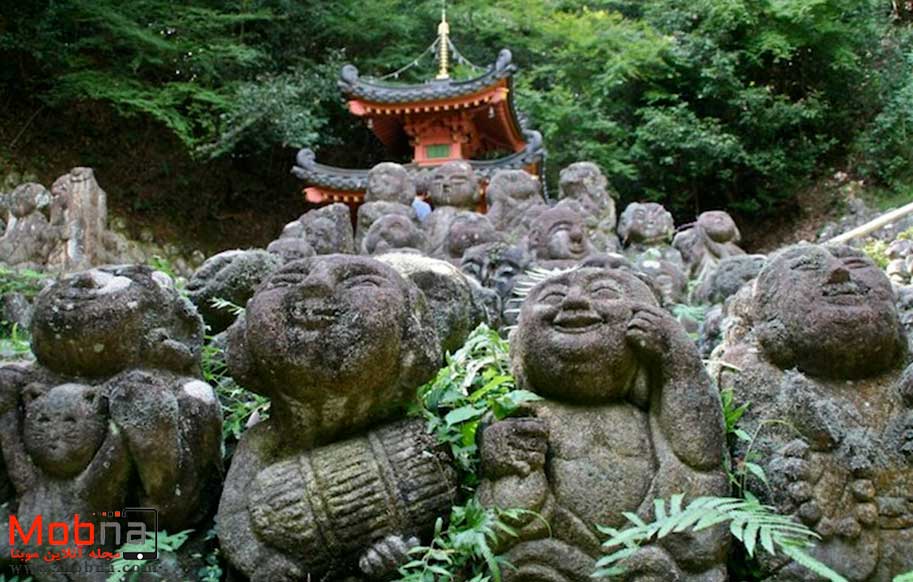 معبد عجیب در کیوتو ژاپن (عکس)