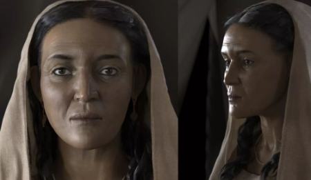 بازسازی چهره زن عربستانی دوهزار سال پیش (+عکس)