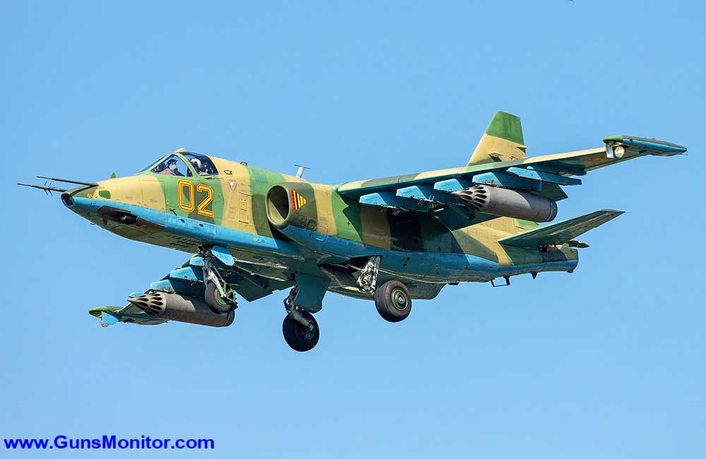 آشنایی با جت جنگنده سوخو سو-25