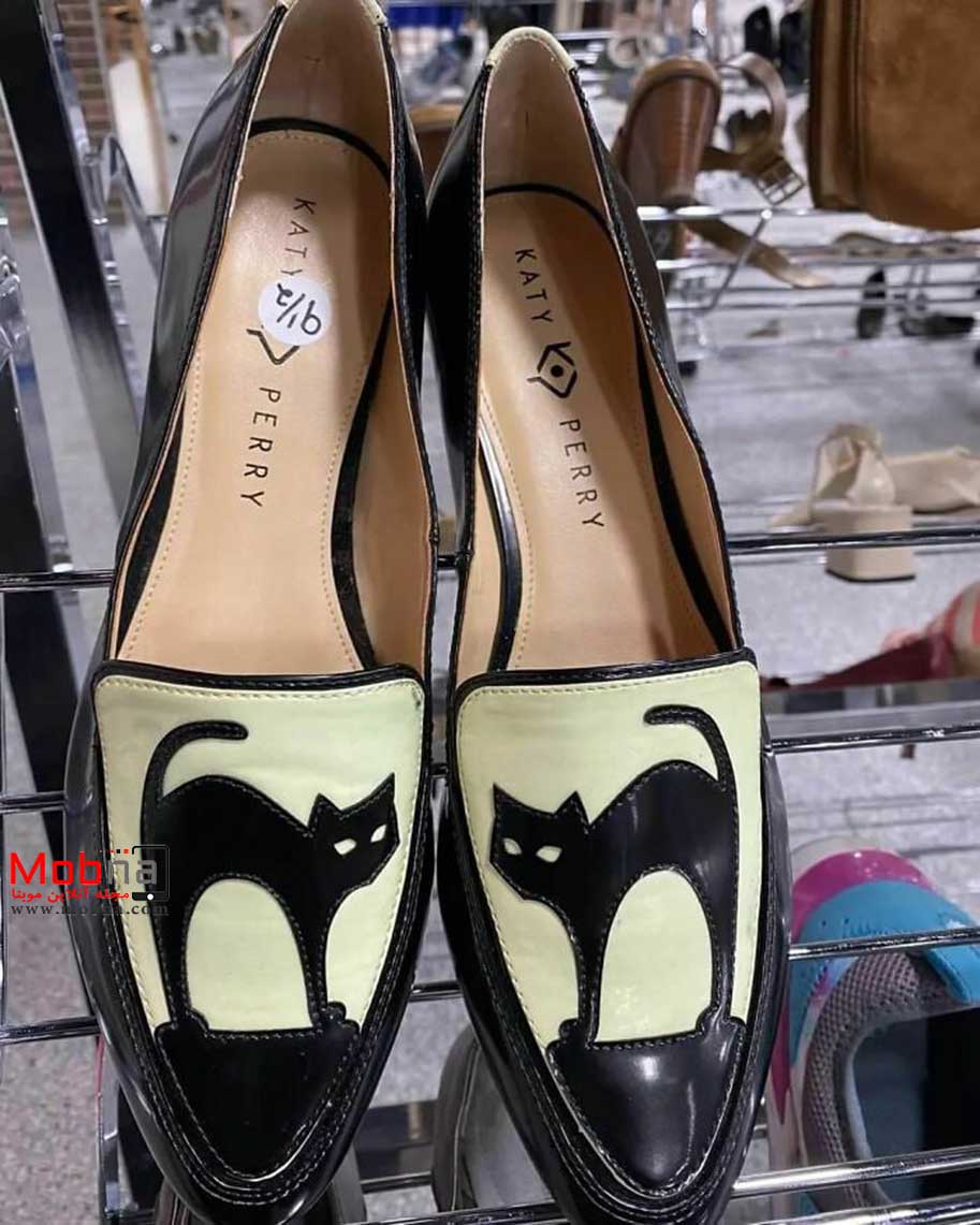 کفش کیتی پری گربه نشان در بازار! (عکس)