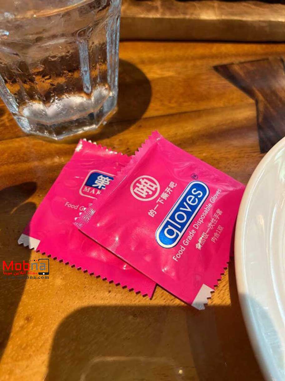 کاندوم ؛ ابتکار عجیب یک رستوران چینی برای جلب مشتری! (عکس)