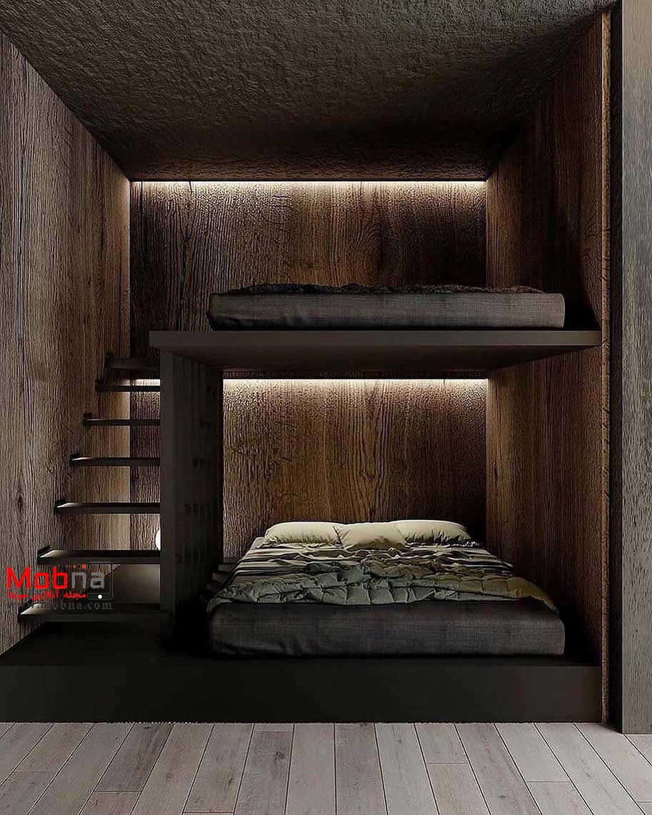 ایده های جالب برای تختخواب دو طبقه (عکس)