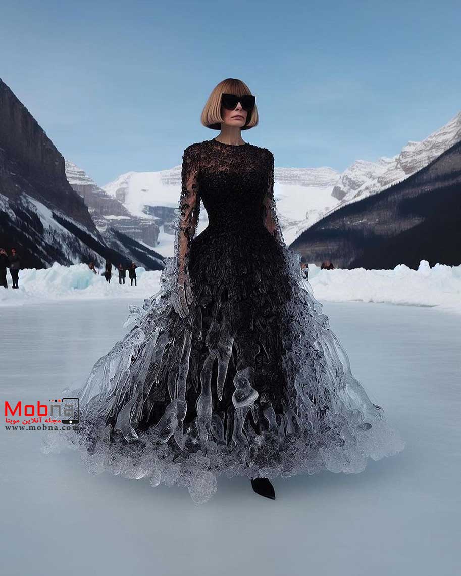 لباس مدلینگ یخی (عکس)